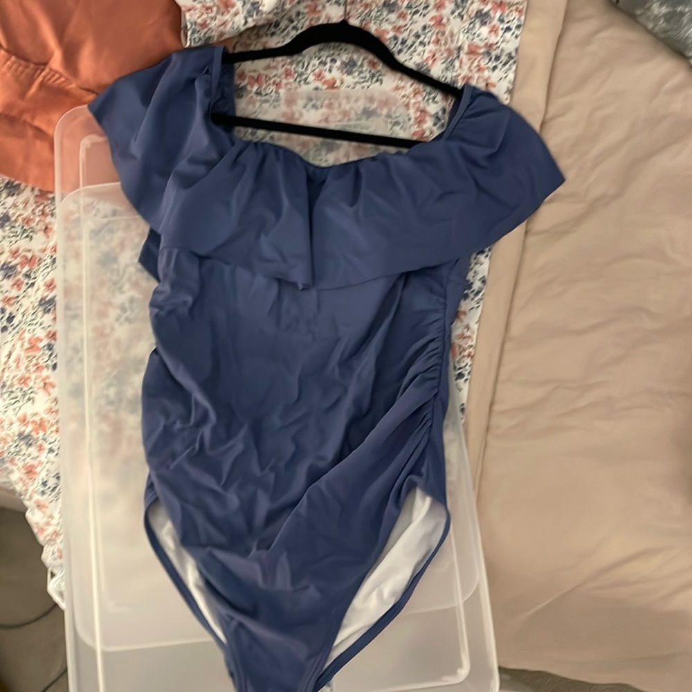 Pinkblush maternity swimsuit